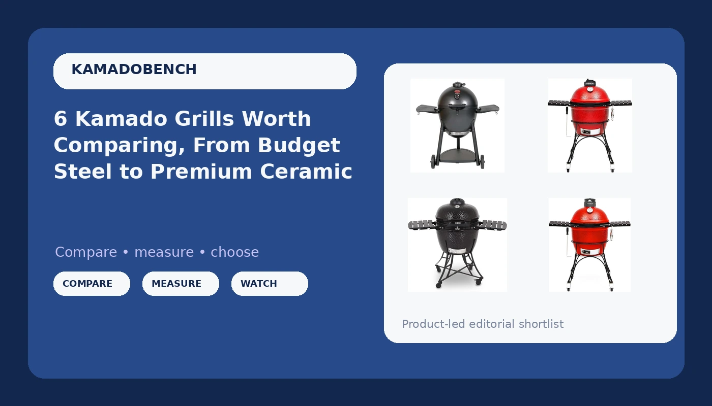 6 Kamado Grills Worth Comparing, From Budget Steel to Premium Ceramic