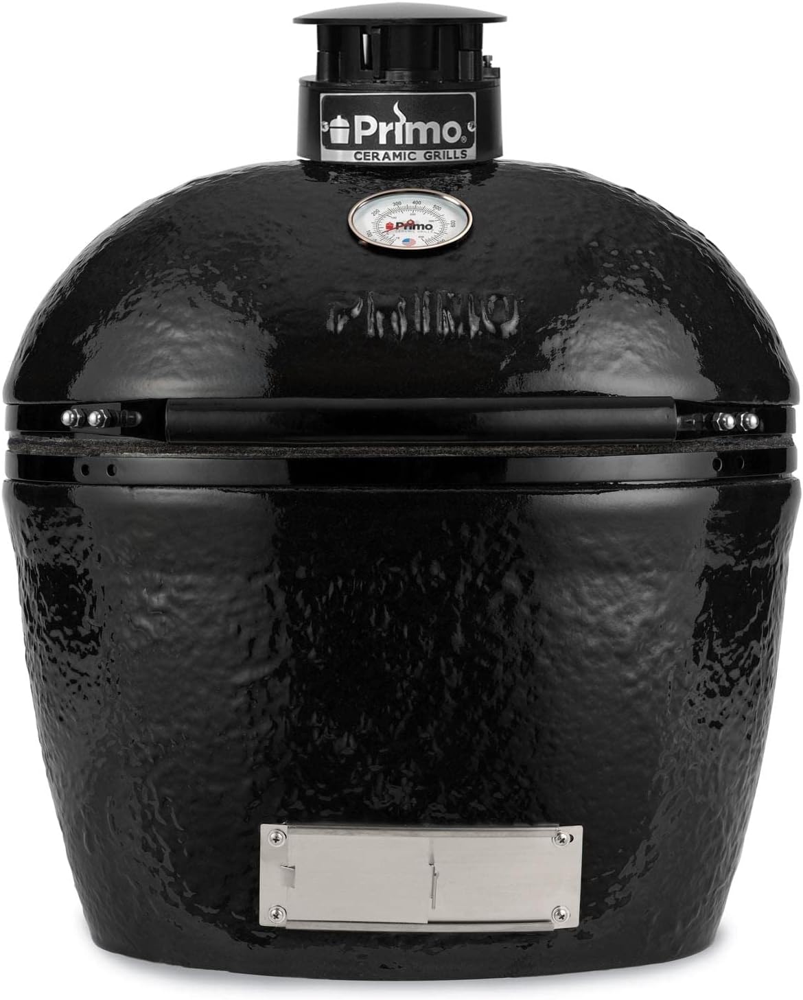 Primo Oval Large 300 Ceramic Kamado Grill with Stainless Steel Grates