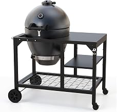 Brand-Man Steel Kamado Charcoal Grill & Smoker